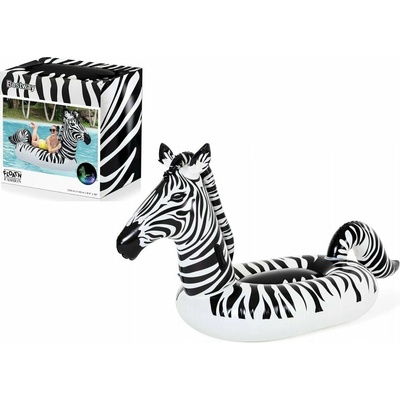 Bestway shumee Nafukovací matrac Zebra LED 254 x 142 cm 41406