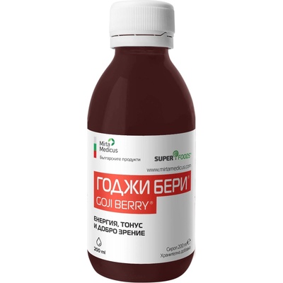 Мирта Медикус Годжи Бери Сироп, 200 ml, Мирта Медикус