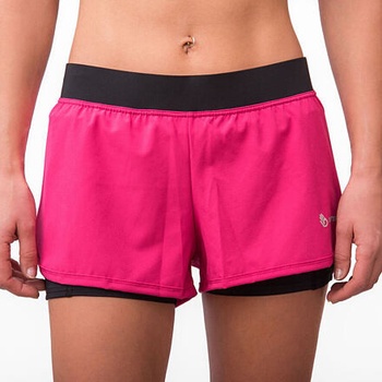 Sensor trail šortky růžová /černá