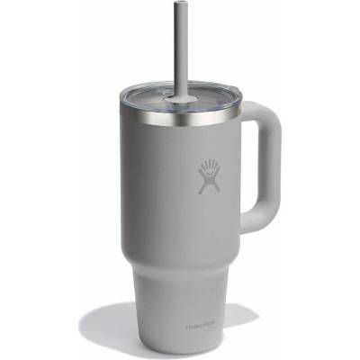 Hydro Flask termohrnek 32 Oz Travel Tumbler Clear Lid 946 ml světle šedá