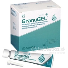 GranuGEL hydrokoloidný sterilný gél tuba 15 g ošetrenie otvorených rán 10 ks