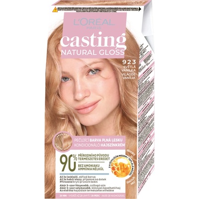 L'Oréal Casting Natural Gloss 923 Světlá vanilka