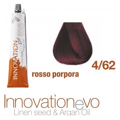 BBcos Innovation Evo farba na vlasy s arganovým olejom 4/62 100 ml