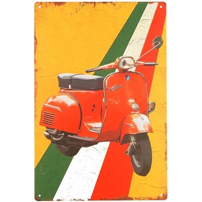 Retro ceduľa Vespa 20x30cm