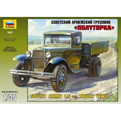 Zvezda GAZ AA Soviet Army Truck 1:35