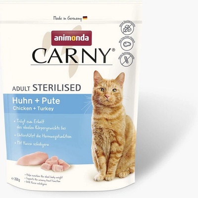 Animonda Carny Adult Sterilized Grain Free Chicken Turkey 350 g