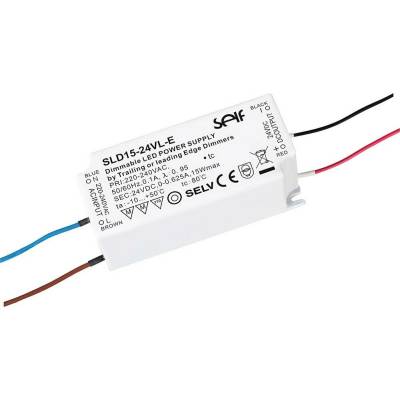 Self Electronics SLD15-24VL-E LED driver konstantní napětí 15 W 200 - 625 mA 24 V/DC stmívatelný, ochrana proti přepětí