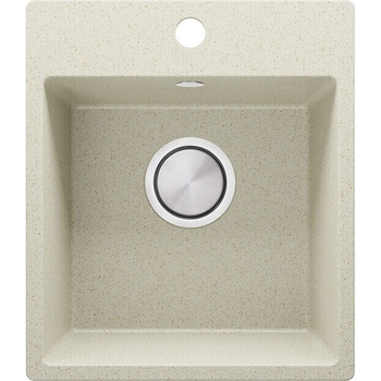 Image 1 of Твоят Стил Бежова кухненска гранитна мивка Рига Easy 380 x 440 mm