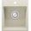 Твоят Стил Бежова кухненска гранитна мивка Рига Easy 380 x 440 mm