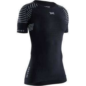 X-Bionic Дамско синтетично термобельо X-Bionic Women's Invent 4.0 LT Shirt S/S T-shirt - Opal Black / Arctic White (114-3172-0212)