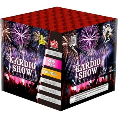 Tarra pyrotechnik Ohňostroj KARDIO SHOW 49 ran