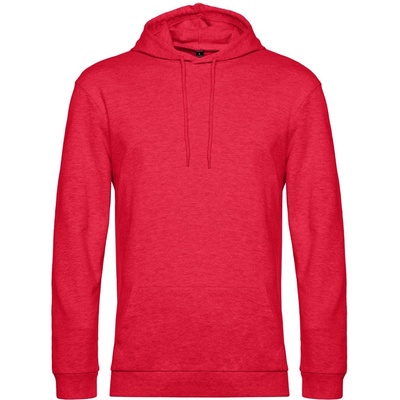 B&C Collection B&C #HOODIE / Мъжки суичър с качулка - червен L (01U03Wv7303)