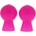 NMC Nipple Sucker Pair in Shiny Pink