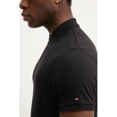 Tommy Hilfiger Памучна тениска с яка Tommy Hilfiger (MW0MW39552)