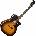 Cort GA1E Open Pore Sunburst Електро-акустична китара Джъмбо