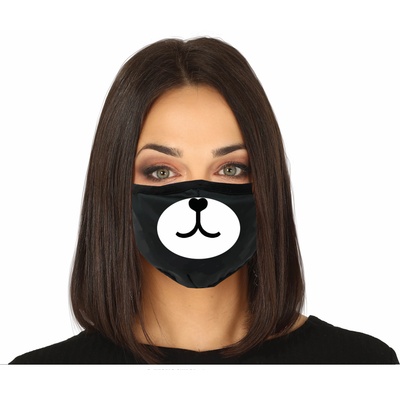 Fiestas Guirca Предпазна маска с мотив панда 1 бр
