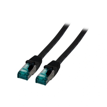 EFB-Elektronik RJ45 Patchkabel S/FTP, Cat. 6A, LSZH, 7, 5m, schwarz (MK6001.7, 5B) (MK6001.7, 5B) (MK6001.7,5B)