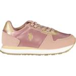 U. S. Polo Assn Спортни обувки за деца us polo assn. , Цвят Роза (nobik011kcnh2_rspin)