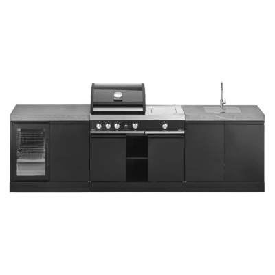 GrandHall s grilem Premium G4 Plus a dřezem a vinotékou, 287cm