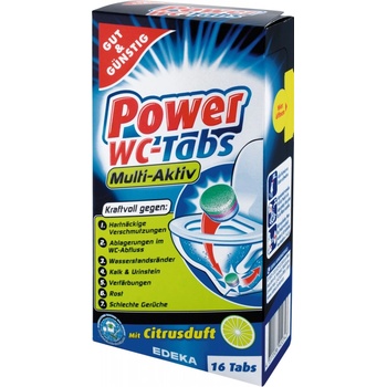 Gut & Günstig WC čistící tablety šumící 16 x 25 g