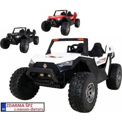 Elcars Elektrická bugina Clash 4x4 Biela