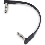 RockBoard Flat TRS 15 cm Ъглов - Ъглов Пач кабел (RBO CAB F TRS 15 BK)