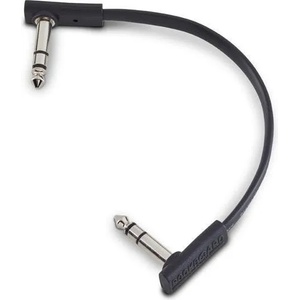 RockBoard Flat TRS 15 cm Ъглов - Ъглов Пач кабел (RBO CAB F TRS 15 BK)