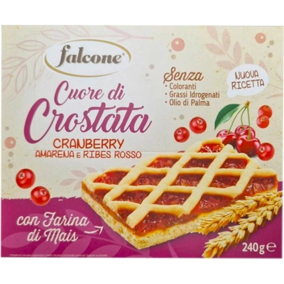 Falcone crostata koláče s červeným ovocím 4 x 60 g