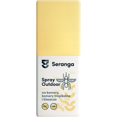Seranga spray na komáry a klíšťata Outdoor 20% Icaridin 10 hodin ochrany 100 ml