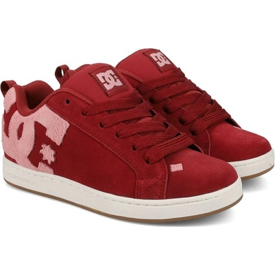 DC Court Graffik SD dark red pink off white