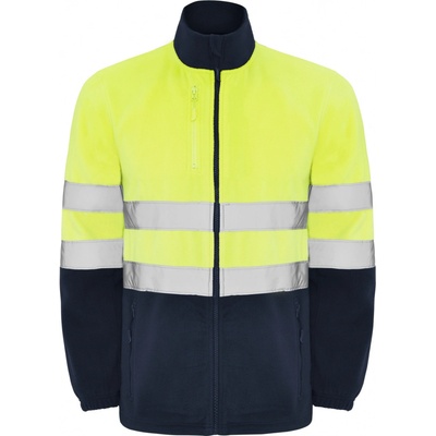 Roly Altair Fleecová mikina Hi Viz HV9305 Lead