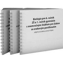 BIOLÓGIA pre 6. ročník základnej školy a 1. ročník gymnázia s osemročným štúdiom pre žiakov so zrakovým postihnutím (prepis do Braillovho písma)