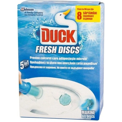 DUCK Ароматизатор за тоалетна Duck Fresh Discs, гел, океан, 36 ml (5020100385)