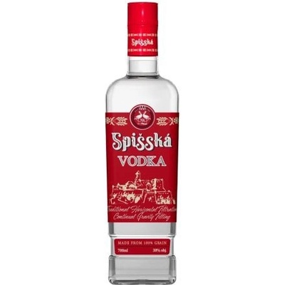 Gurlex Spišská Vodka 38% 0,7 l (čistá fľaša)