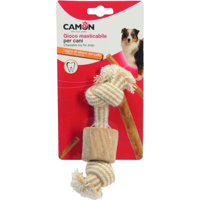 Camon zvýkací kávové dřevo provázek 20 cm