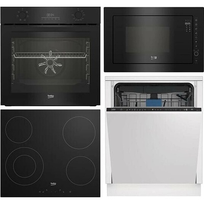 SET Beko BBIE17300B + BMGB25333BG + HIC 64401 + BDIN38540