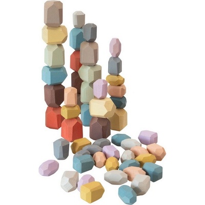 Betzold balančné kamene Pastel 54 ks