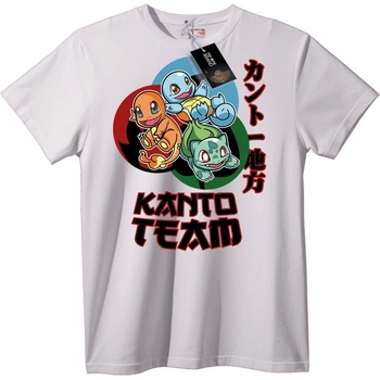 NOONEBRAND Тениска Pokémon Стартери - M, Black