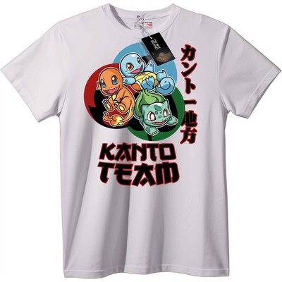 NOONEBRAND Тениска Pokémon Стартери - M, Black