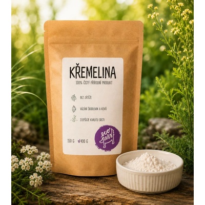 Ecopets 100% Přírodní Odčervení Křemelina pro psy štěňata a kočky Zdraví zevnitř i zvenku 150 g