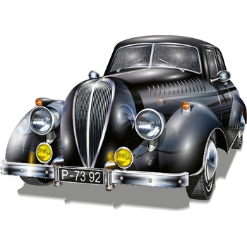 DIMEX ART s. r. o Флизелинов фототапет черен ветеран 375 x 250 см