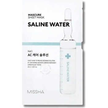 MISSHA - Mascure Ac Care Solution Sheet Mask Saline Water 28ml