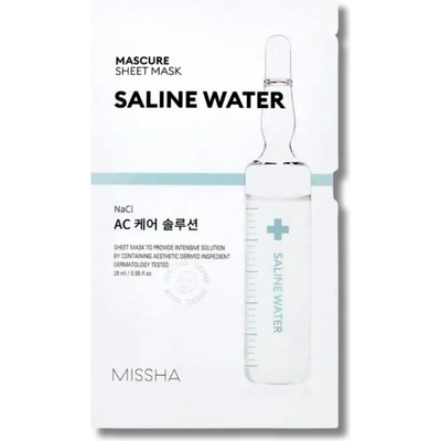 MISSHA - Mascure Ac Care Solution Sheet Mask Saline Water 28ml