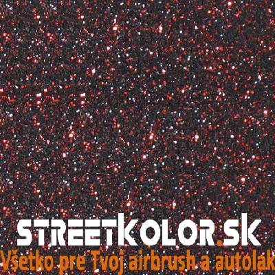 KolorPearl Brilliant farba riedidlová, Odtieň Perleť Čierno Červená,400micro
