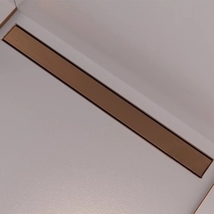WIRQUIN Комплект душ канал с капак Wirquin Linear, четкан бронз, 60 см (30950225)