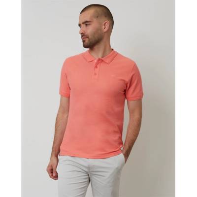 Threadbare Блуза с яка Threadbare Men's TB Malbork Short-Sleeve Polo Shirt - Coral