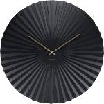 Karlsson Стенен часовник Sensu 50 см черен (KA5658BK)