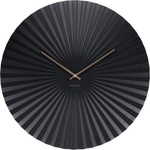 Karlsson Стенен часовник Sensu 50 см черен (KA5658BK)