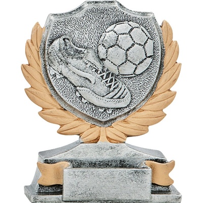 Fotbalová trofej kopačka a míč