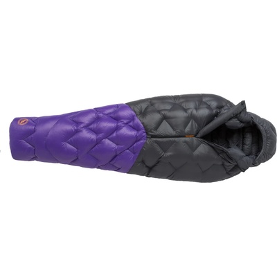 Big Agnes Пухен спален чувал Big Agnes Fly Creek UL 25 Down sleeping bag - Asphalt / Royal Purple - размер Regular (513-1828-0111)